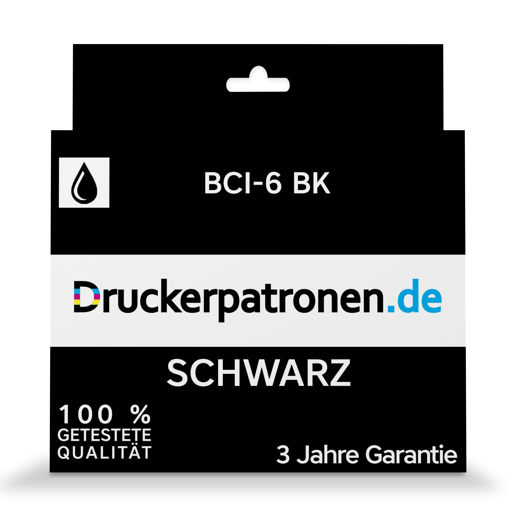 Kompatibel Canon Tinte BCI-6 BK / 4705 A 002 schwarz für 4705 A 002