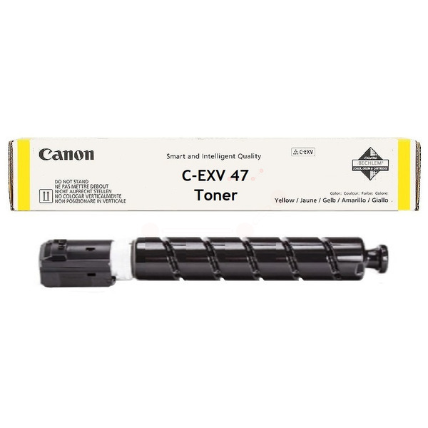 Original Canon Toner C-EXV 47 Y / 8519B002 gelb für 8519B002