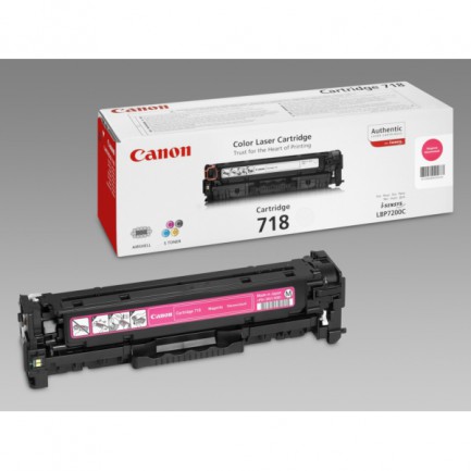 Original Canon Toner 718M / 2660B002 magenta für 2660B002