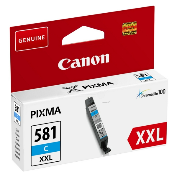 Original Canon Tinte 581 C XXL / 1995C001 cyan für 1995C001