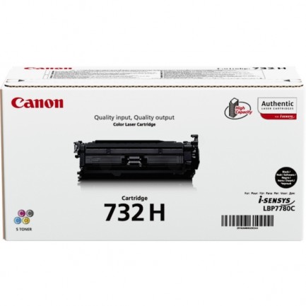 Original Canon Toner 732H BK / 6264B002 schwarz für 6264B002