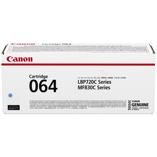 Original Canon Toner 064 C / 4935C001 cyan für 4935C001