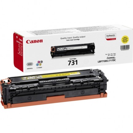 Original Canon Toner 731Y / 6269B002 gelb für 6269B002