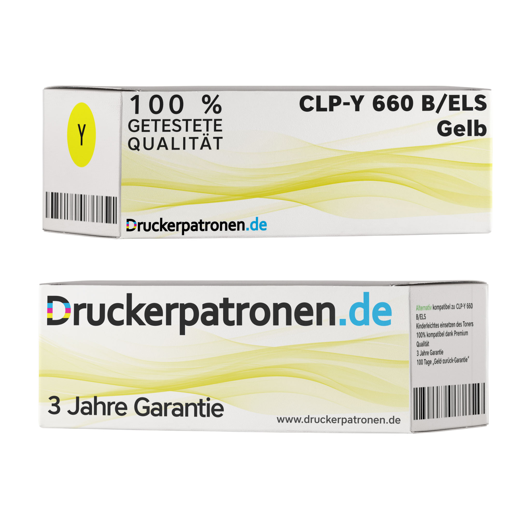 Kompatibel Samsung Toner CLP-Y 660 B/ELS / CLP-Y 660 B/ELS gelb für CLP-Y 660 B/ELS