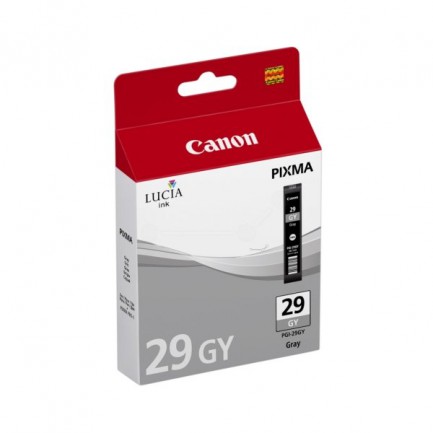 Original Canon Tinte PGI-29 GY / 4871B001 grau für 4871B001
