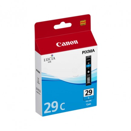 Original Canon Tinte PGI-29 C / 4873B001 cyan für 4873B001