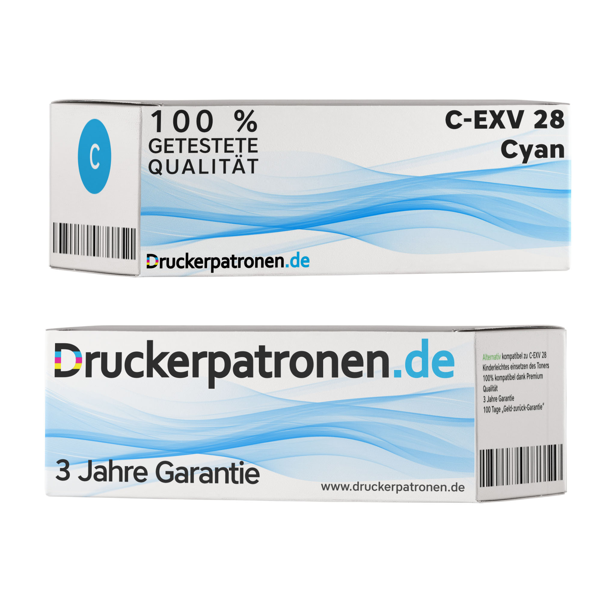 Kompatibel Canon Toner C-EXV 28 / 2793 B 003 cyan für 2793 B 003