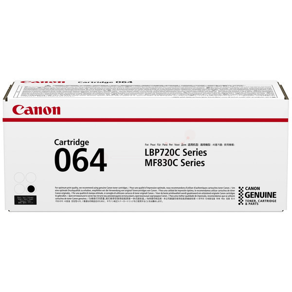Original Canon Toner 064 BK / 4937C001 schwarz für 4937C001