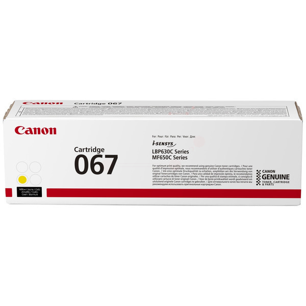Original Canon Toner 5099C002 / 067 / 5099C002 gelb für 5099C002