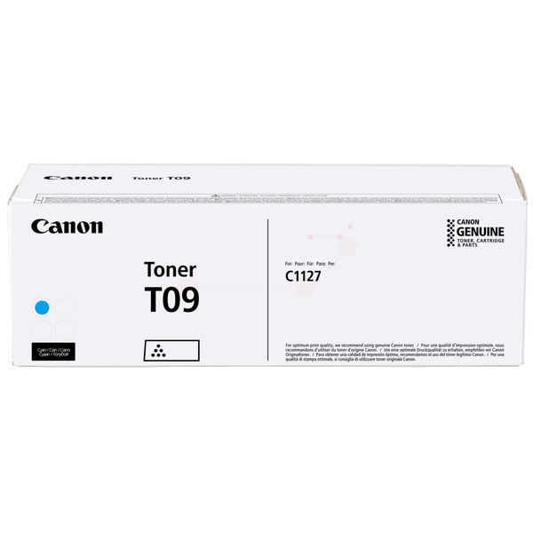 Original Canon Toner T09 C / 3019C006 cyan für 3019C006