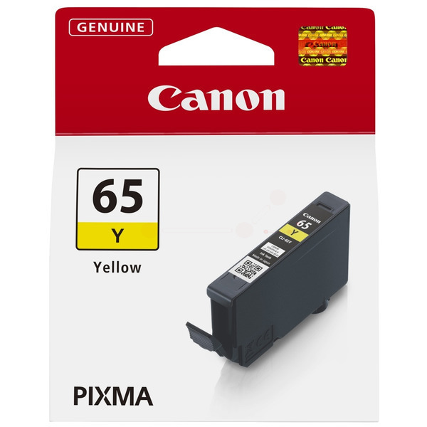 Original Canon Tinte CLI-65 Y / 4218C001 gelb für 4218C001