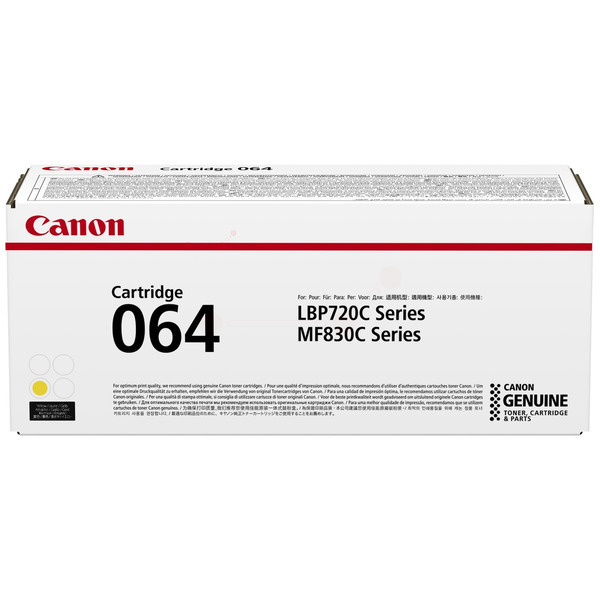 Original Canon Toner 064 Y / 4931C001 gelb für 4931C001