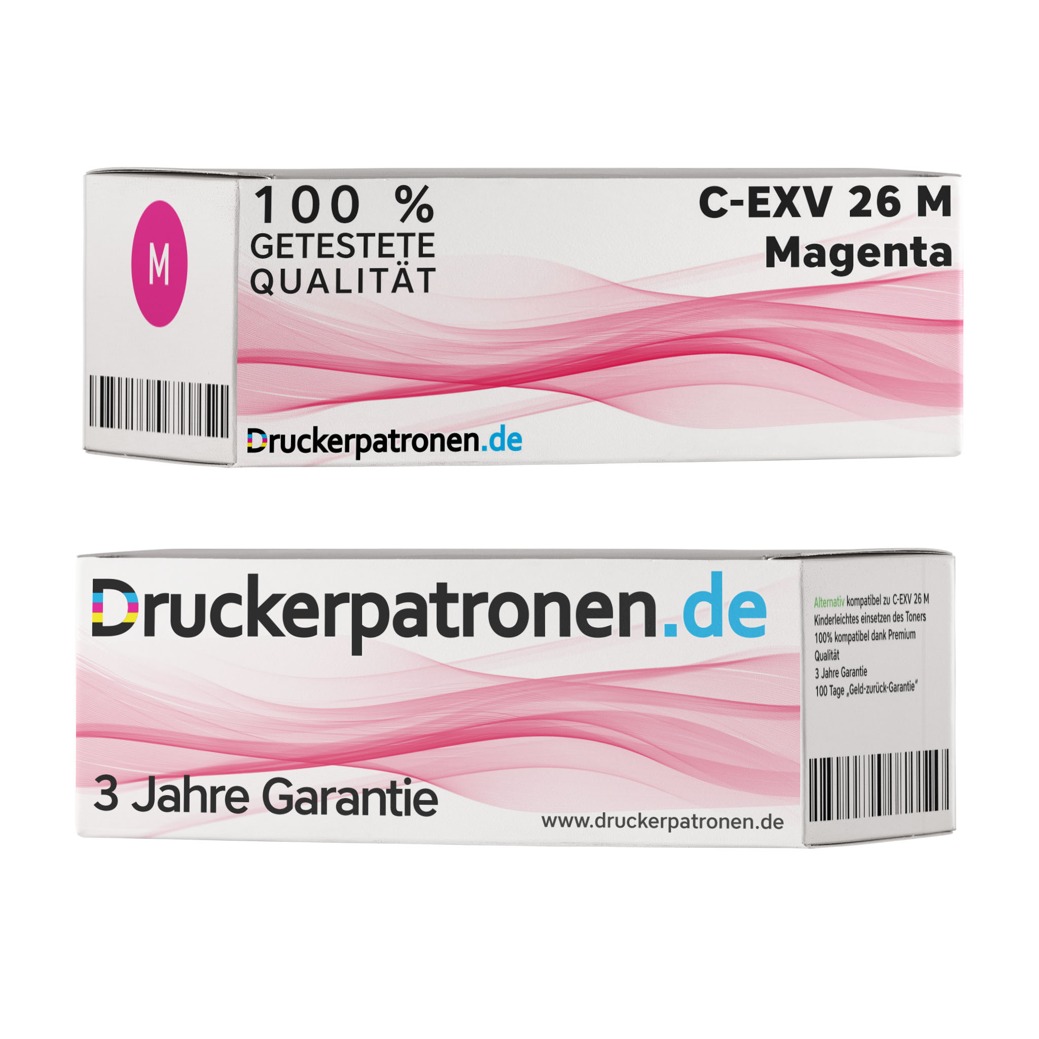 Kompatibel Canon Toner C-EXV 26 M / 1658 B 006 magenta für 1658 B 006