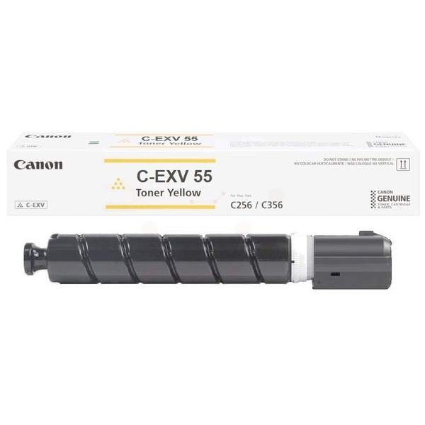 Original Canon Toner 2185 C 002 / C-EXV 55 / 2185C002 gelb für 2185C002