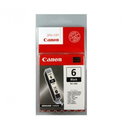 Original Canon Tinte BCI-6 BK / 4705A002 schwarz für 4705A002