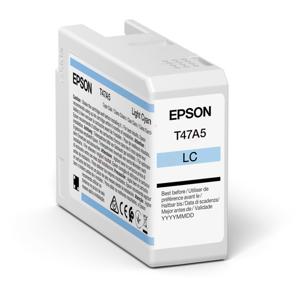 Original Epson Tinte T47A5 photoC / C13T47A500 foto cyan für C13T47A500