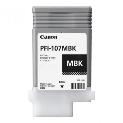 Original Canon Tinte PFI-107 MBK / 6704B001 matt schwarz für 6704B001