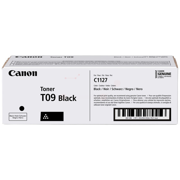 Original Canon Toner T09 BK / 3020C006 schwarz für 3020C006