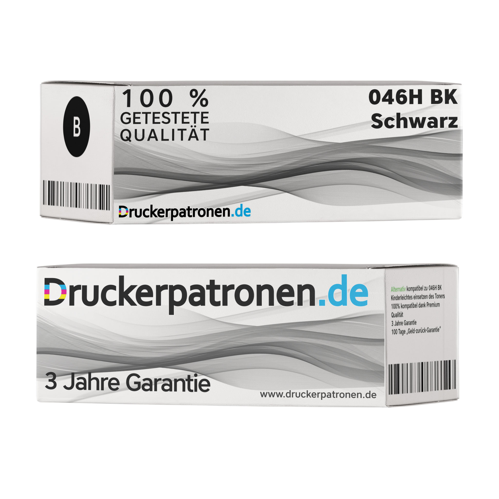 Kompatibel Canon Toner 046H BK / 1254 C 002 schwarz für 1254 C 002