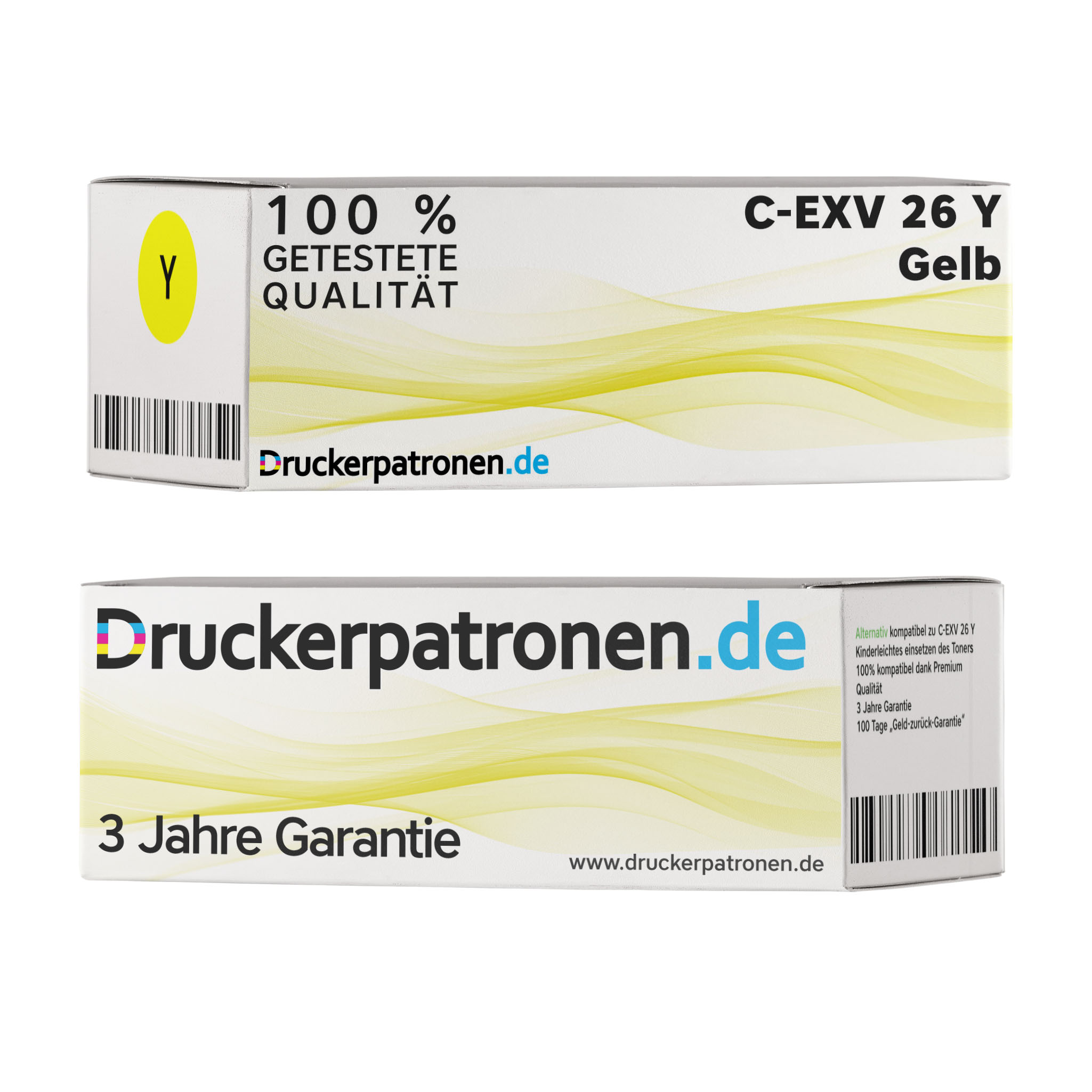 Kompatibel Canon Toner C-EXV 26 Y / 1657 B 006 gelb für 1657 B 006