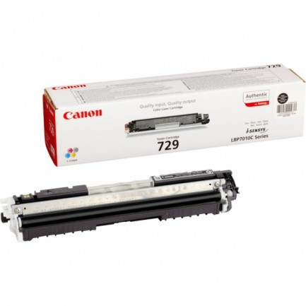 Original Canon Toner 729 BK / 4370B002 schwarz für 4370B002
