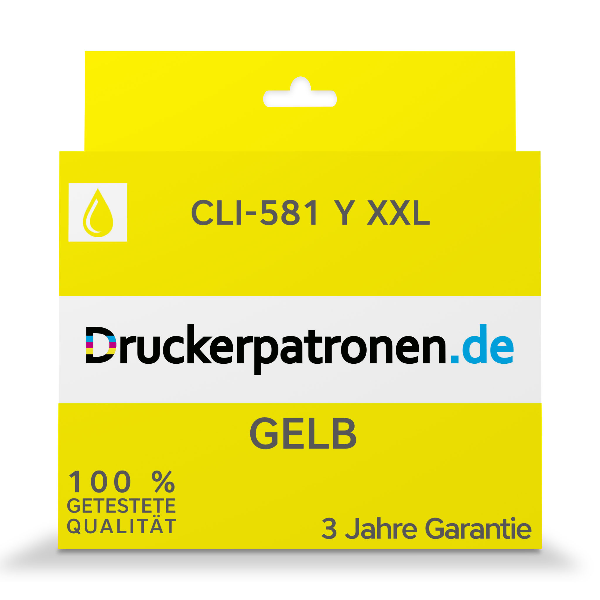 Kompatibel Canon Tinte CLI-581 Y XXL / 1997 C 001 gelb für 1997 C 001