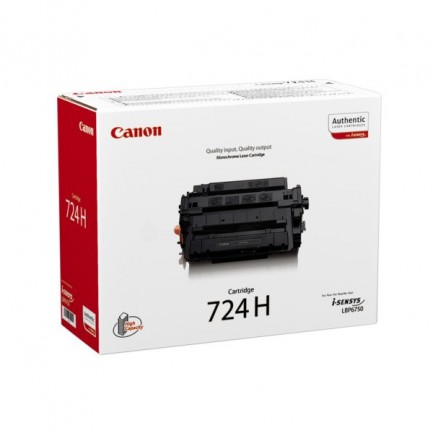 Original Canon Toner 724H BK / 3482B002 schwarz für 3482B002