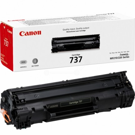 Original Canon Toner 737 BK / 9435B002 schwarz für 9435B002