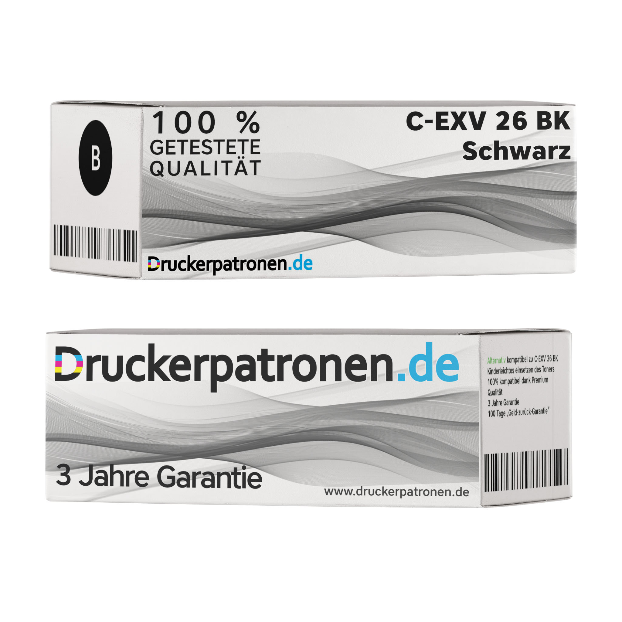 Kompatibel Canon Toner C-EXV 26 BK / 1660 B 006 schwarz für 1660 B 006