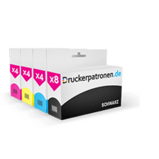 Kompatibel Canon Tinte 8x BCI-6 BK, 4x BCI-6 C, 4x BCI-6 M, 4x BCI-6 Y / 4705 A 002 cyan für 4705 A 002