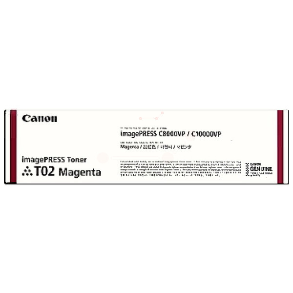 Original Canon Toner T02 M / 8531B001 magenta für 8531B001