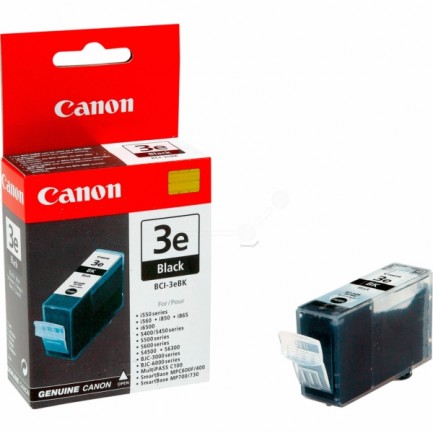 Original Canon Tinte BCI-3 EBK / 4479A002 schwarz für 4479A002