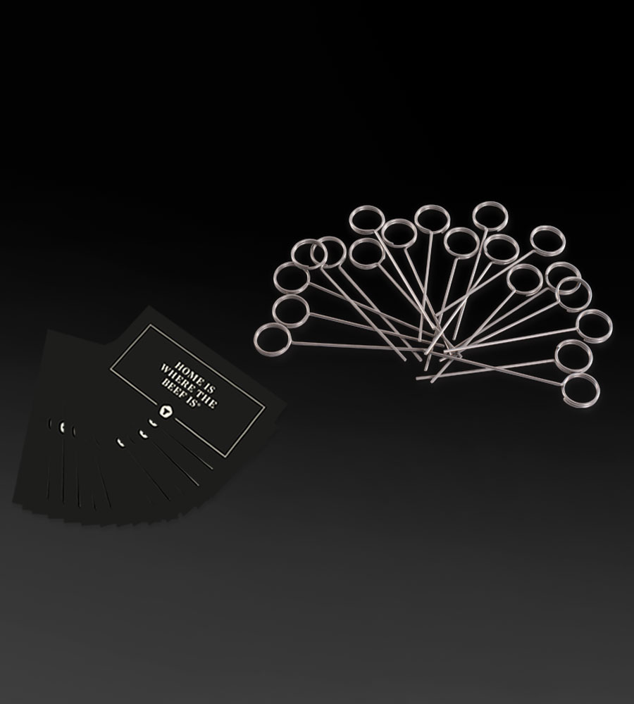 Etiketten zur Fleisch-Beschriftung