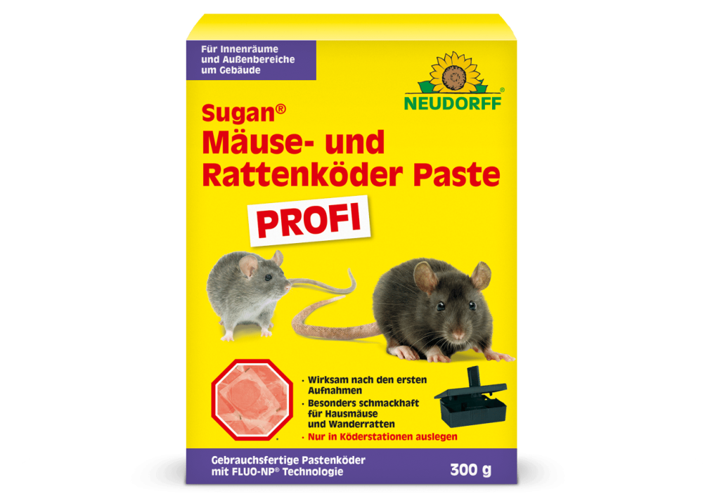 Sugan® Ratten- und MäuseköderPaste Profi 300 g