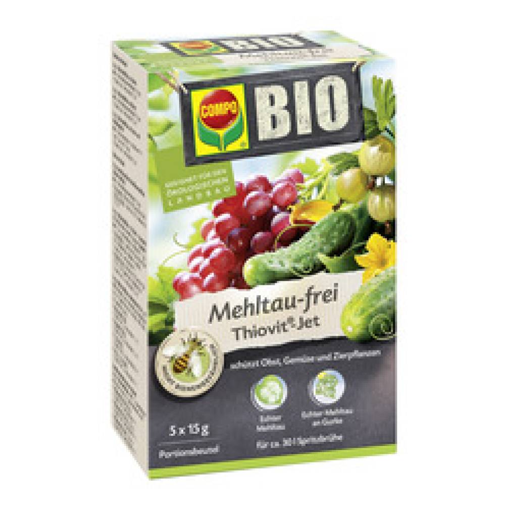 COMPO BIO Mehltau-frei Thiovit Jet 5x15 gr