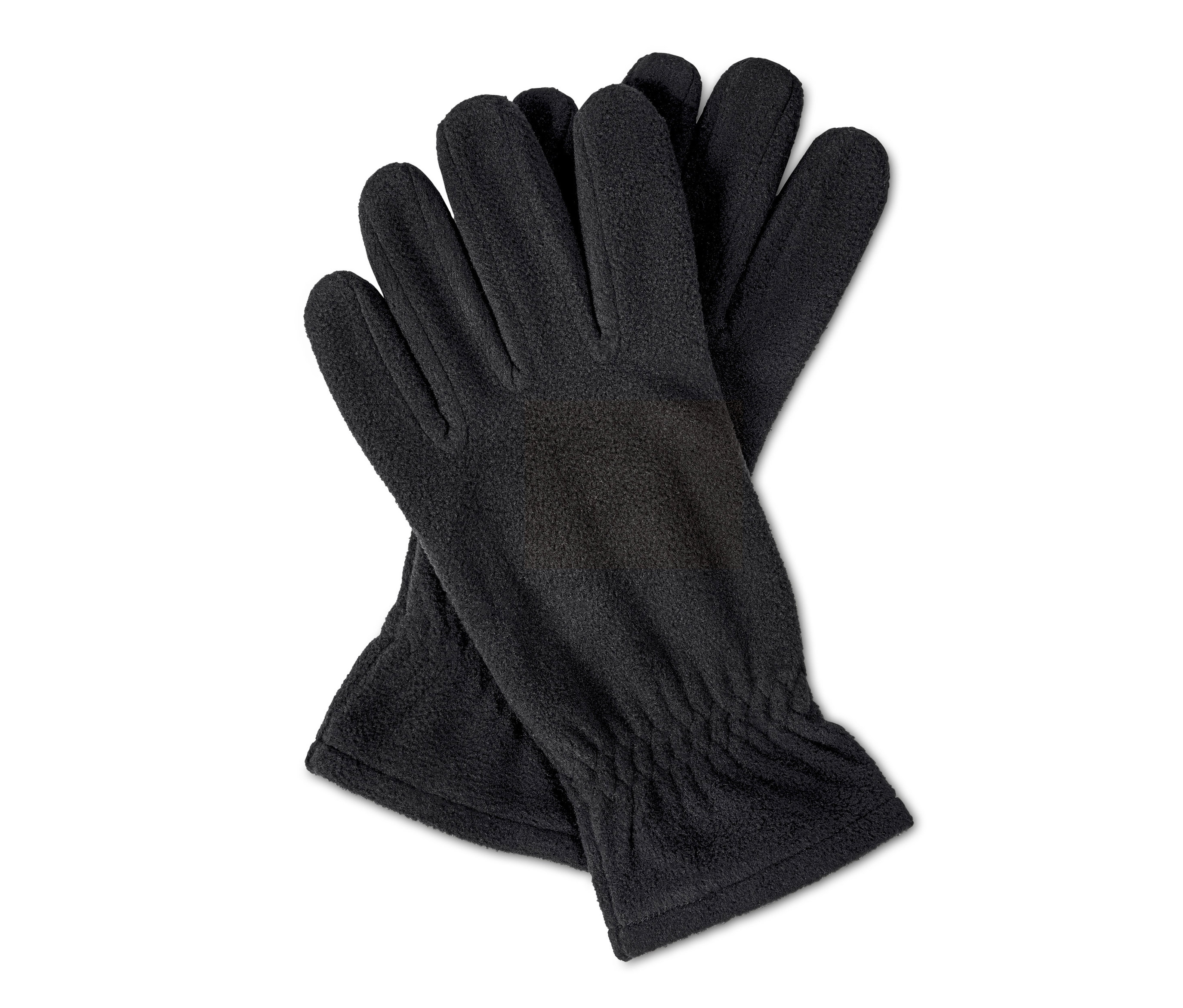 Tchibo - Microfleece-Handschuhe - Unisex - Gr. 6,5 - schwarz