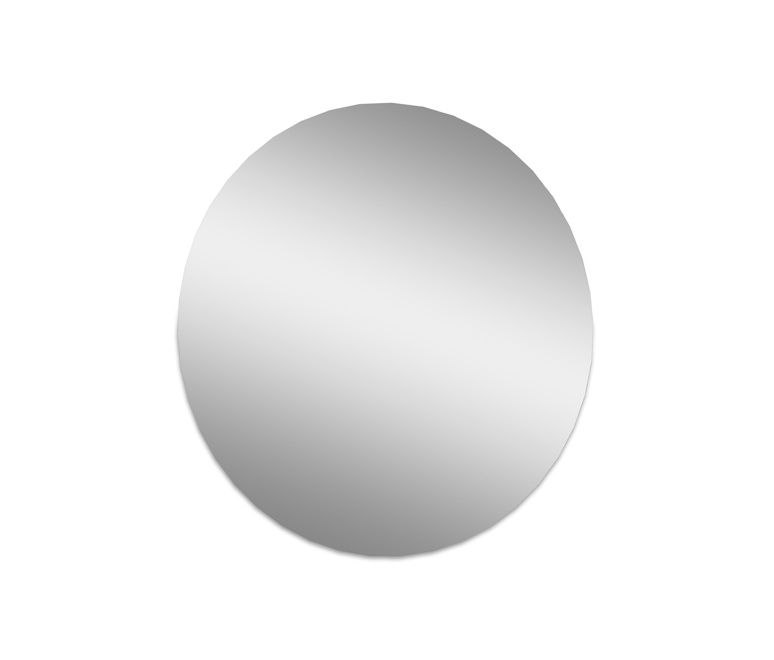 Tchibo - Spiegel »Ameca« - 75x74x6,5cm - grau - Glas / Holz