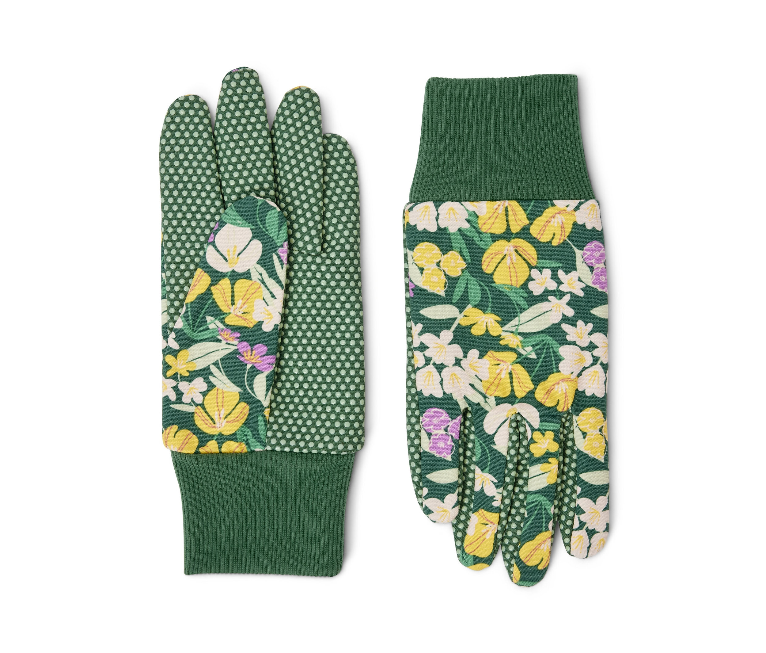 Tchibo - Garten-Handschuhe - Gr. 7 - dunkelgrün