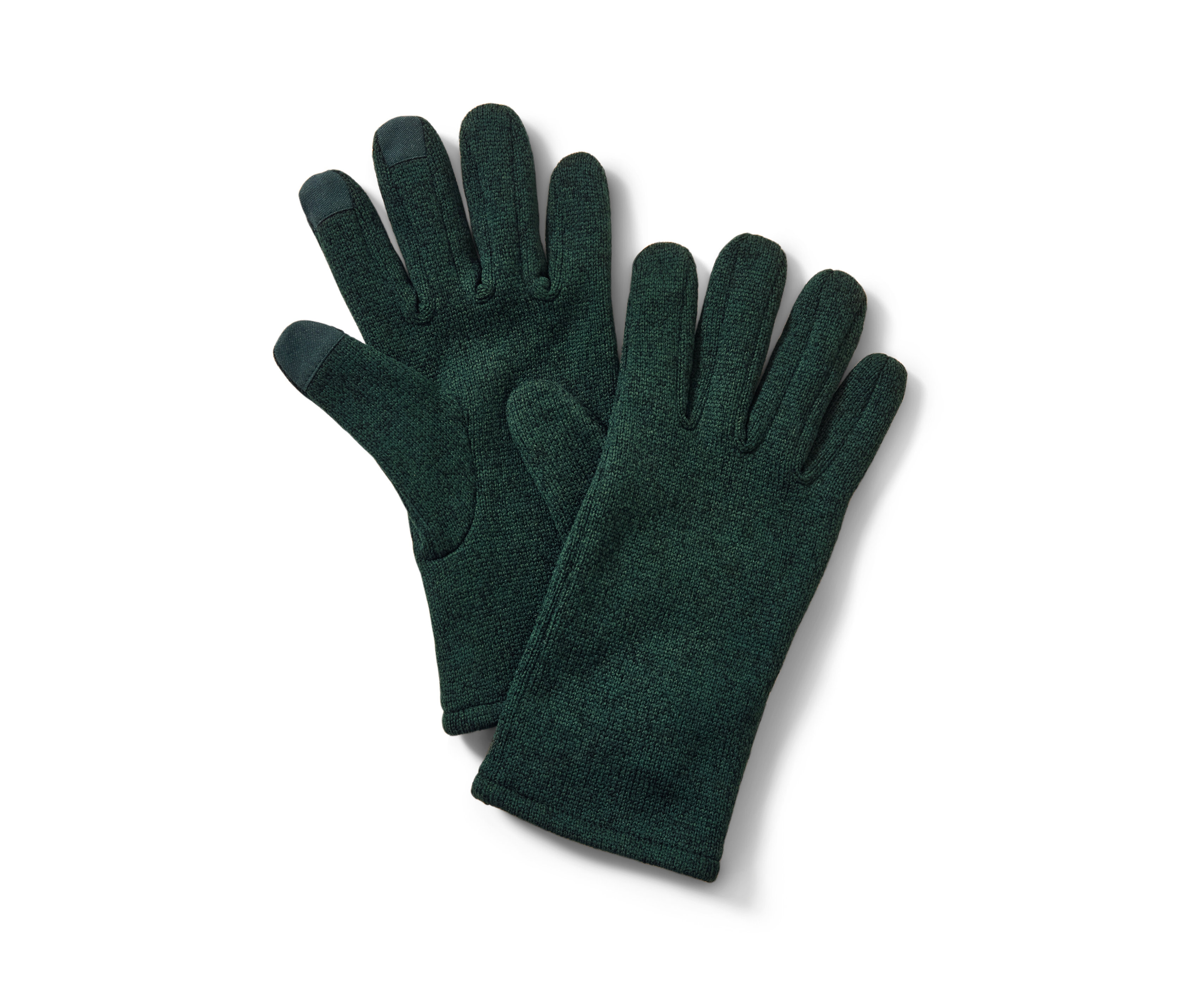 Tchibo - Strickfleece-Handschuhe - Unisex - Gr. 6,5 - grün