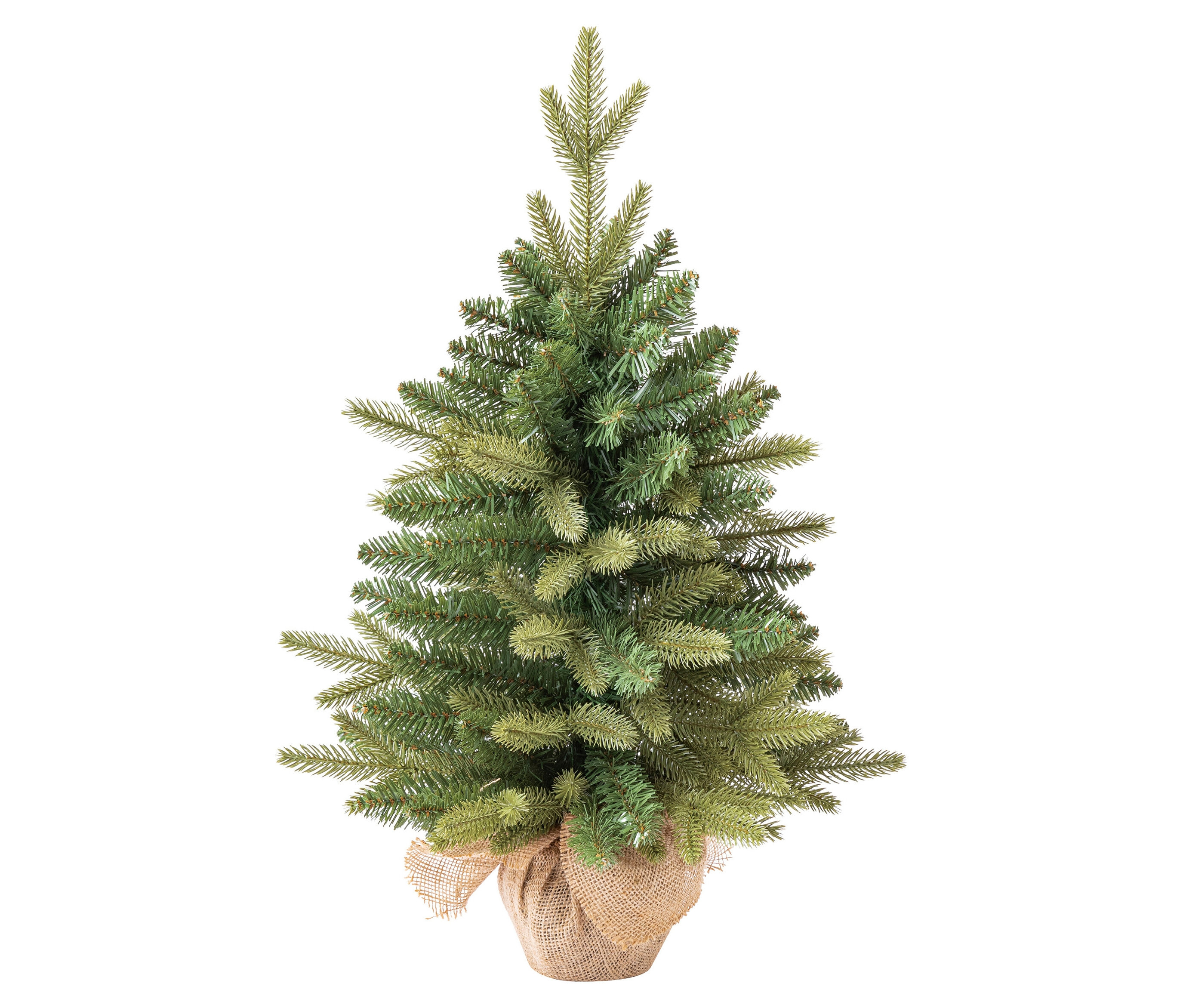 Tchibo - Künstlicher Mini-Weihnachtsbaum im Topf »Aspen S« - 54x16x16cm - Polyvinylchlorid / Polyethylen / Metall