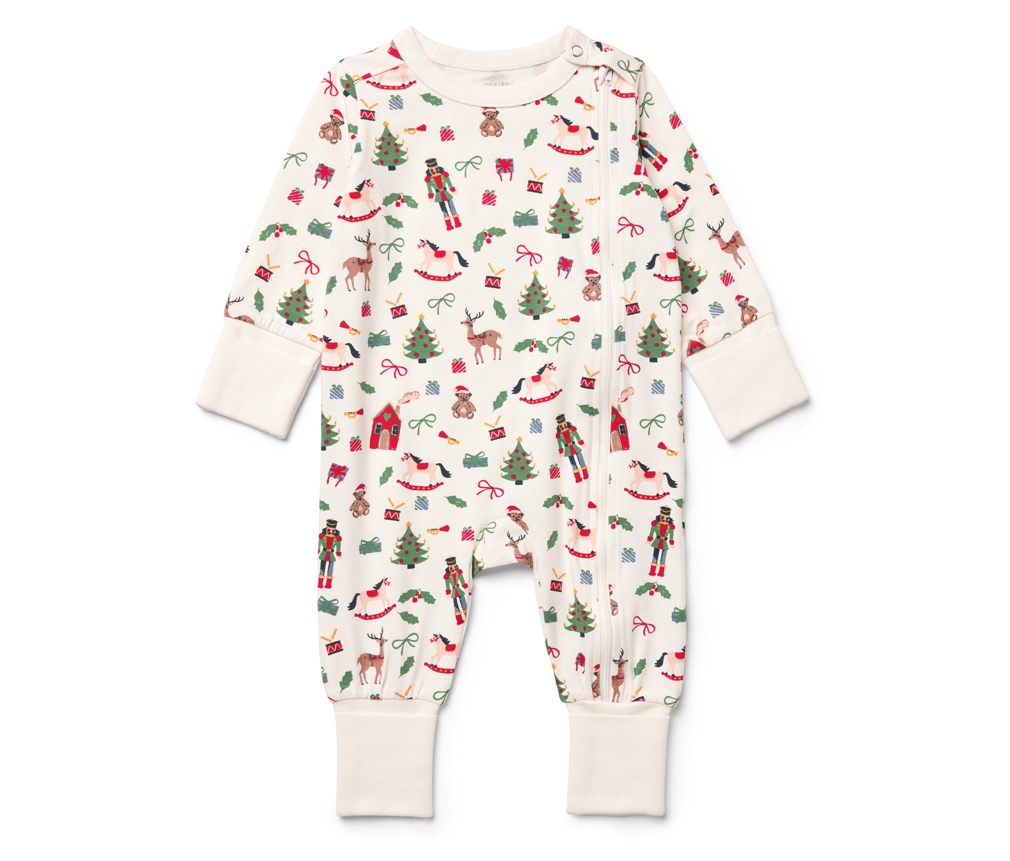 Tchibo - Baby-Pyjama - Baby - Gr. 74/80 - creme