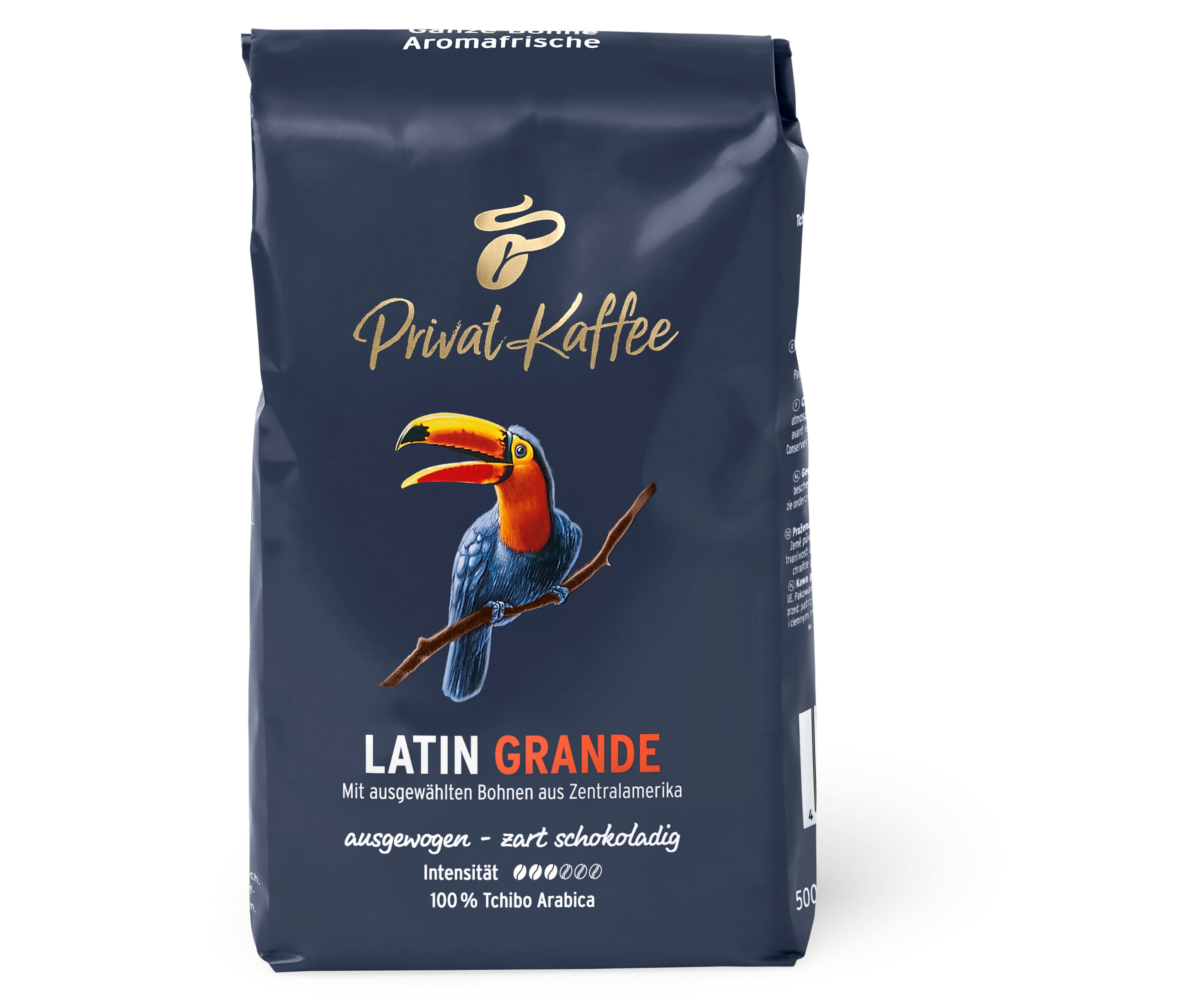 Tchibo - Privat Kaffee Latin Grande - 500 g Ganze Bohne - Intensität: 3/6