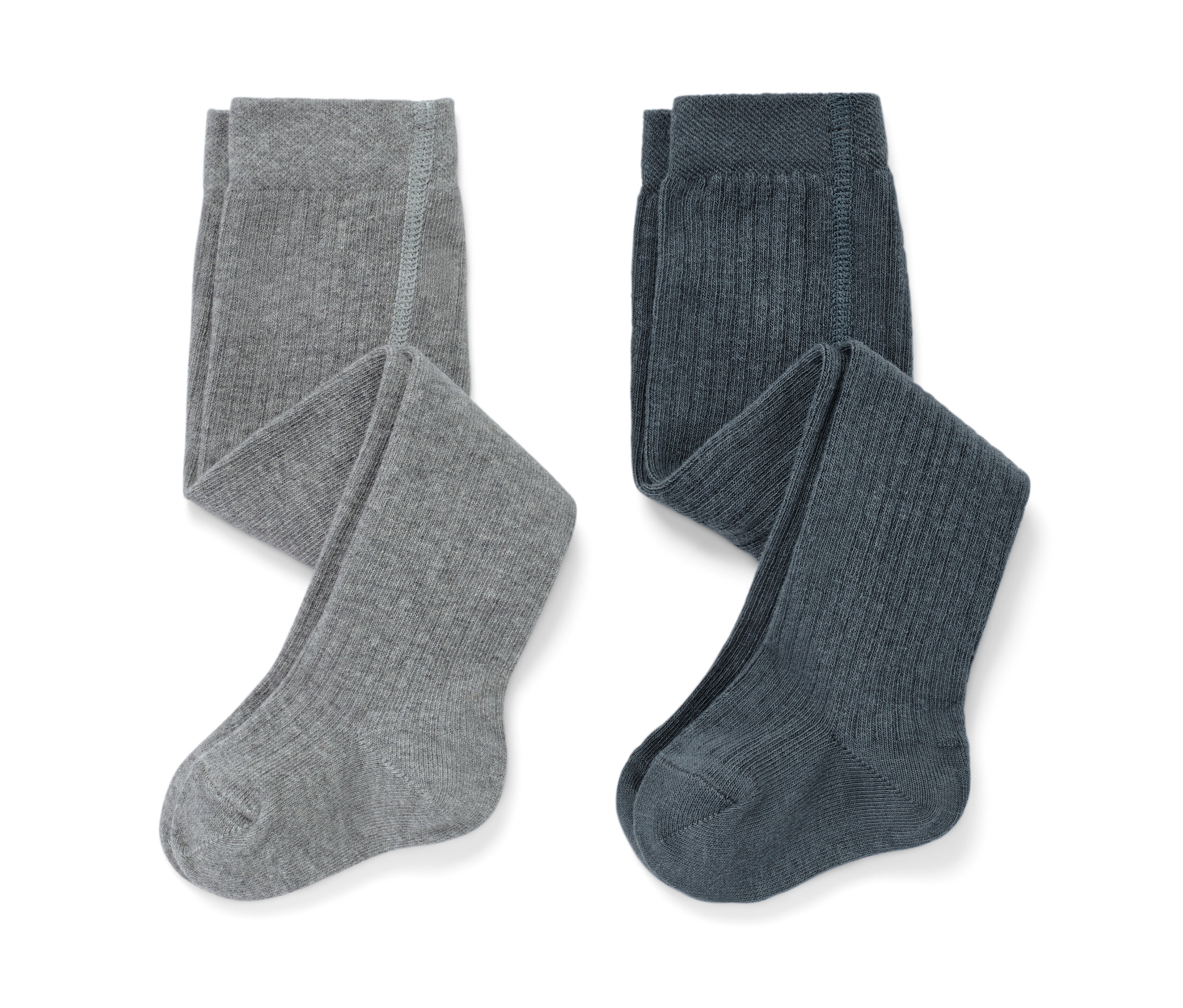 Tchibo - 2 Paar Baby-Strumpfhosen - Baby - Gr. 62/68 - blau