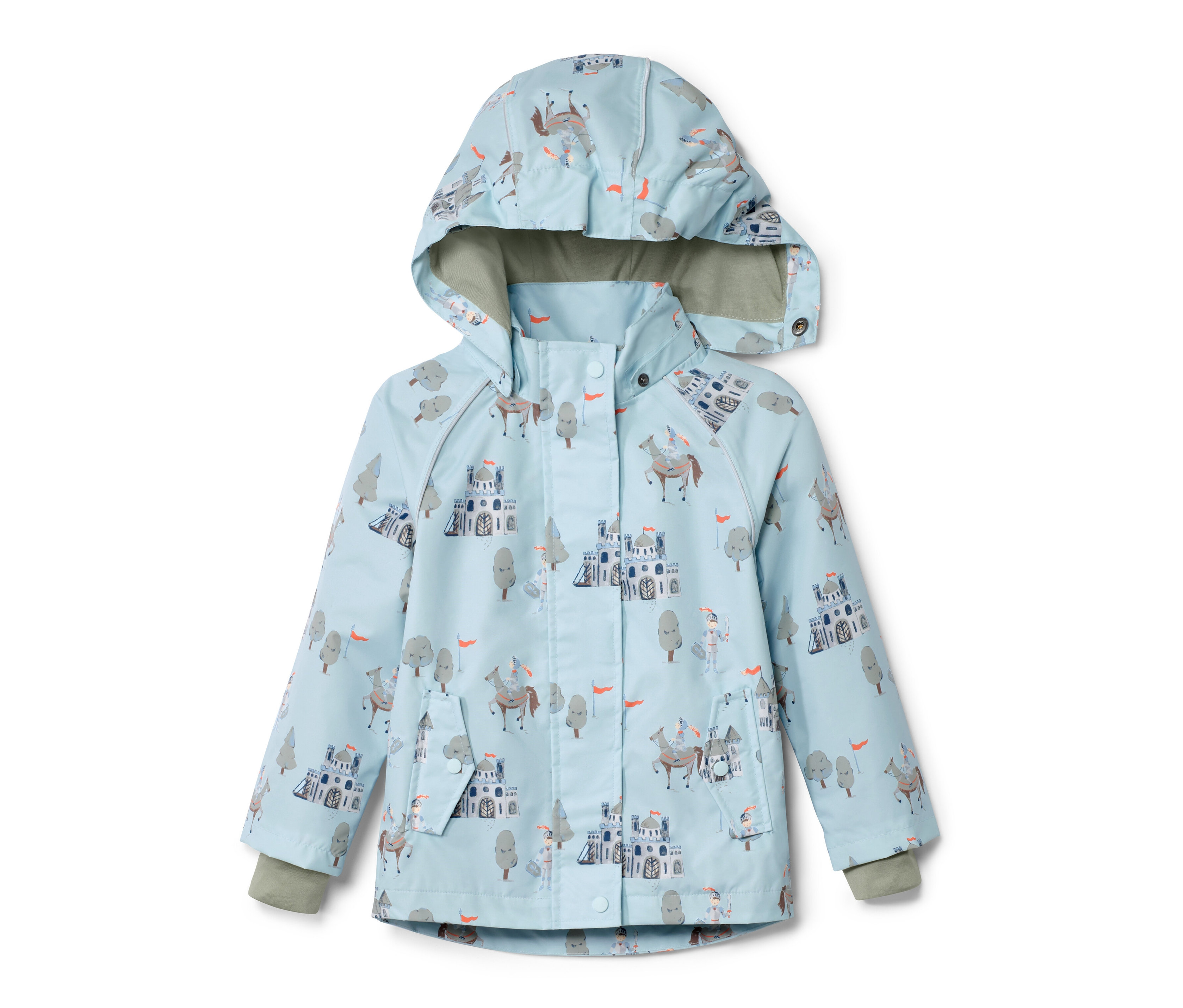 Tchibo - Kinder-Regenjacke - Jungen - Gr. 86/92 - hellblau