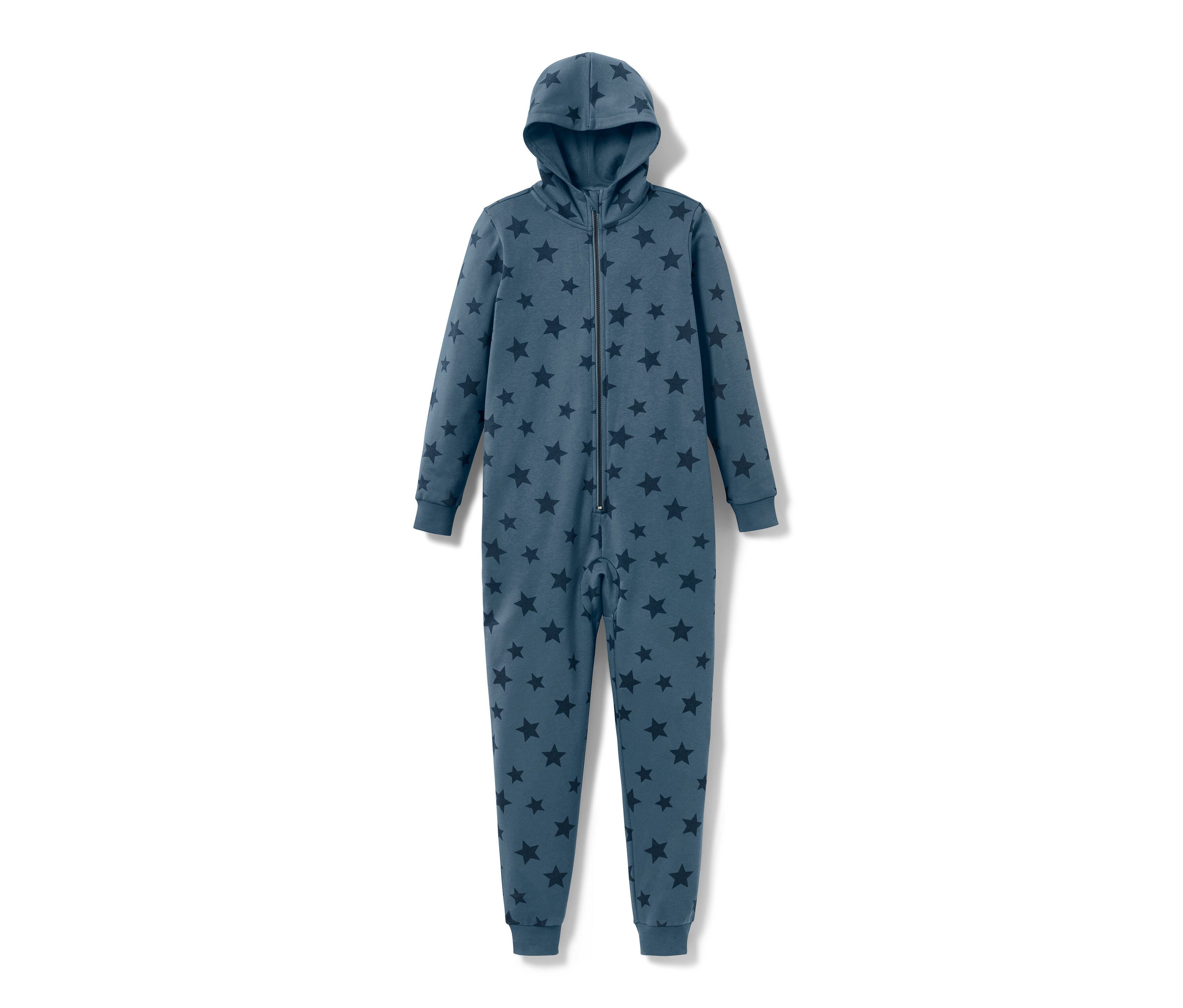 Tchibo - Kinder-Lounge-Overall - Unisex - Gr. 158/164 - blau/print