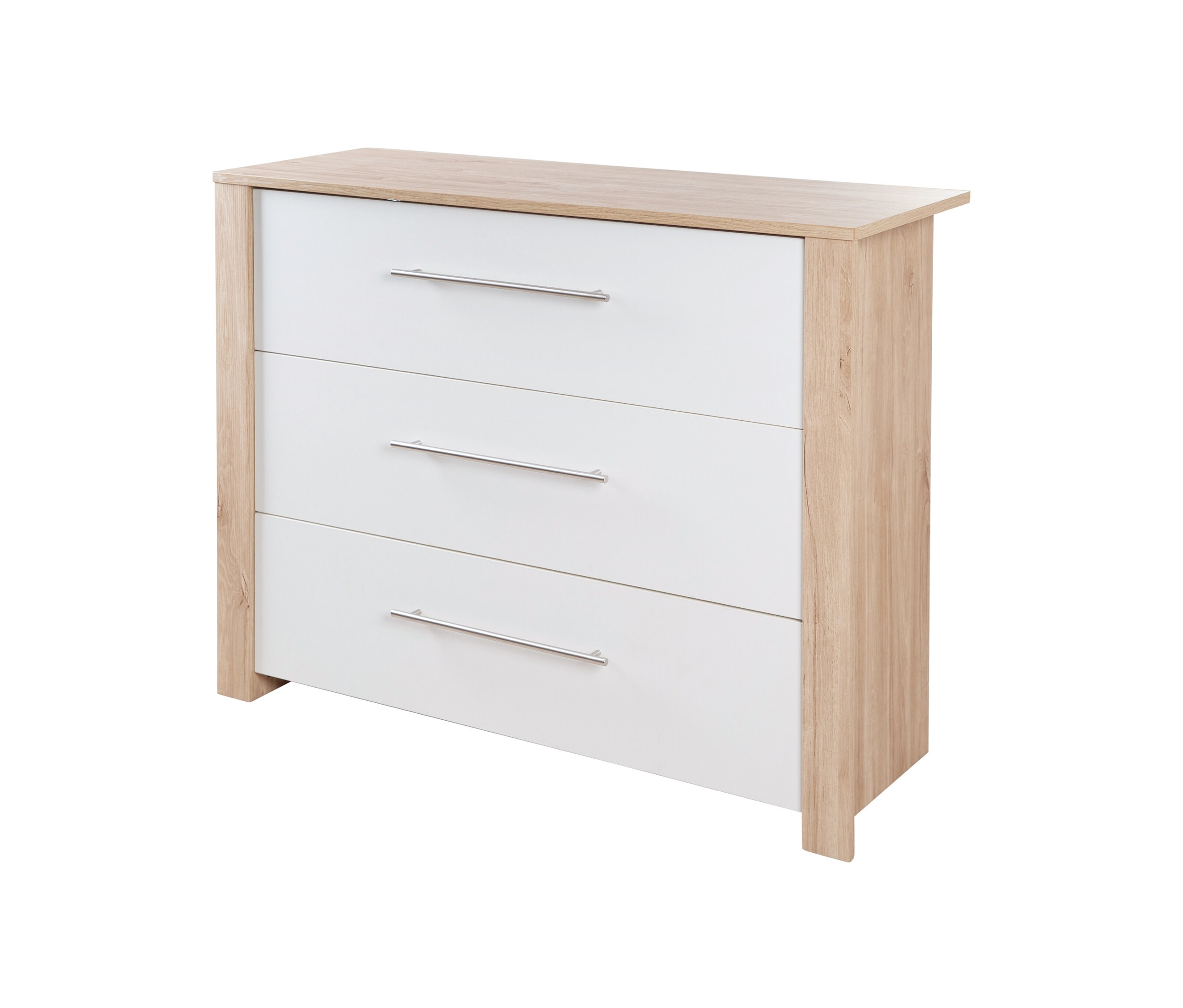 roba Wickelkommode »Malo« - 112x75,5x98cm - braun - Holz / Metall