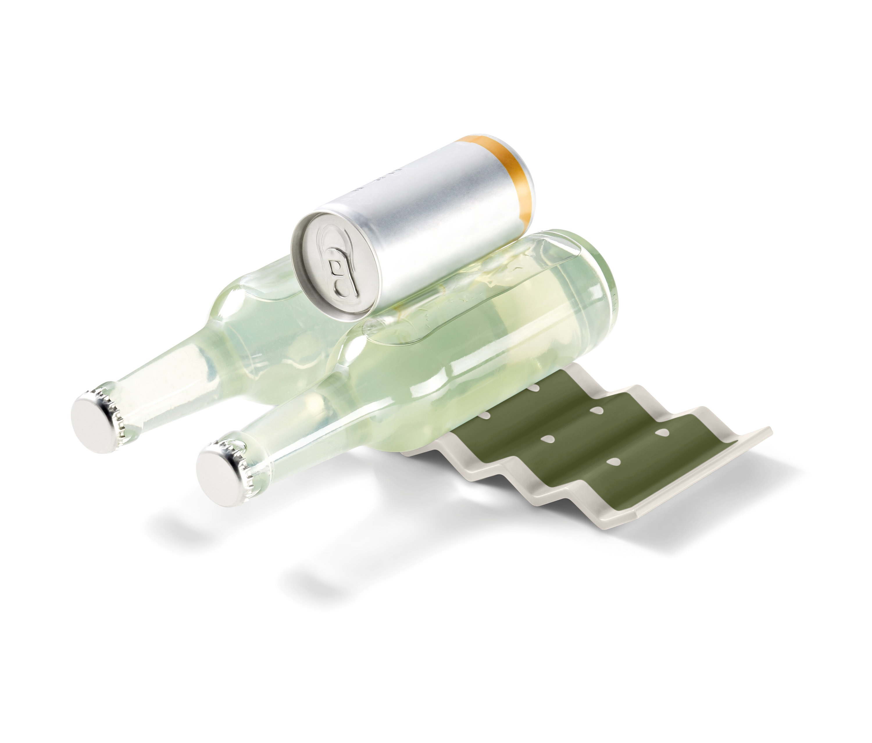 Tchibo - Kühlschrank-Flaschenhalter - dunkelgrün