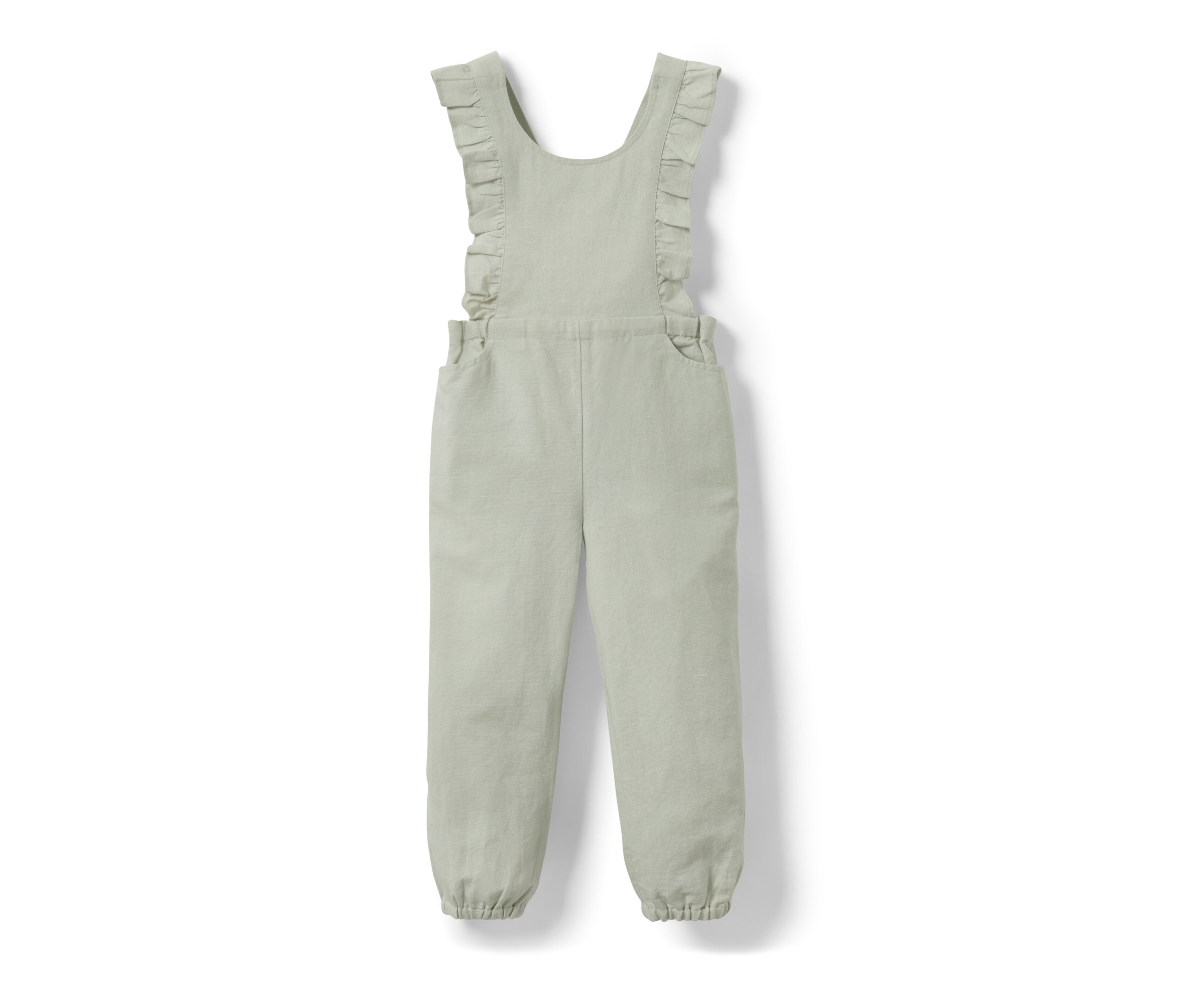 Tchibo - Kinder-Jumpsuit - Mädchen - Gr. 122/128 - grün