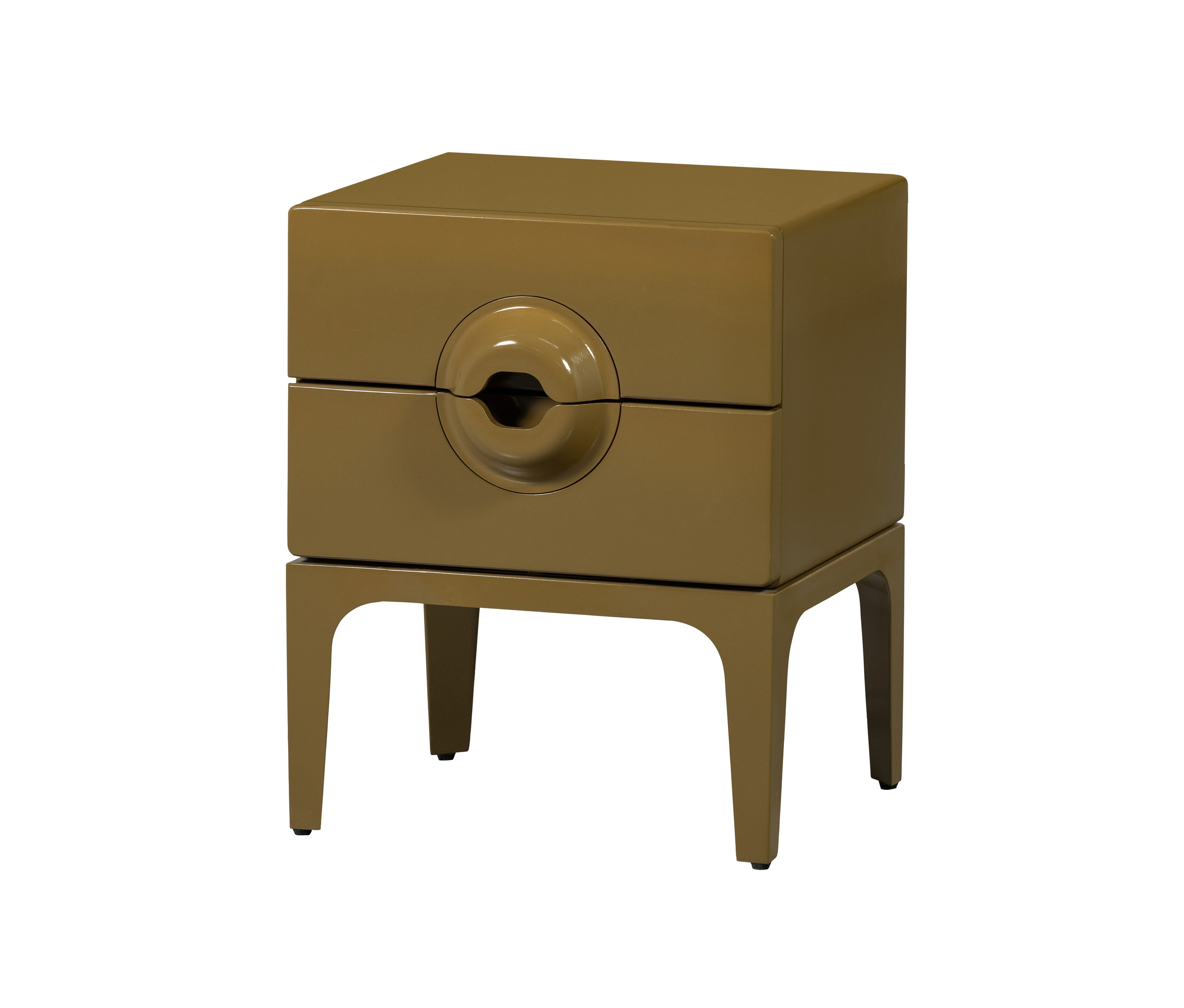 Tchibo - Woood Kommode »Merge« - 44x45x57cm - gelb - Eukalyptusholz