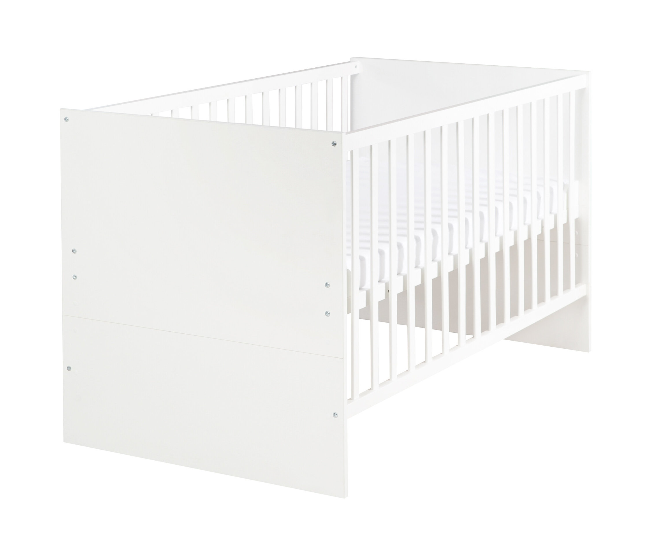 roba »Anton« Kombi-Kinderbett - 78,5x142x80cm - weiß - Holz / Holz